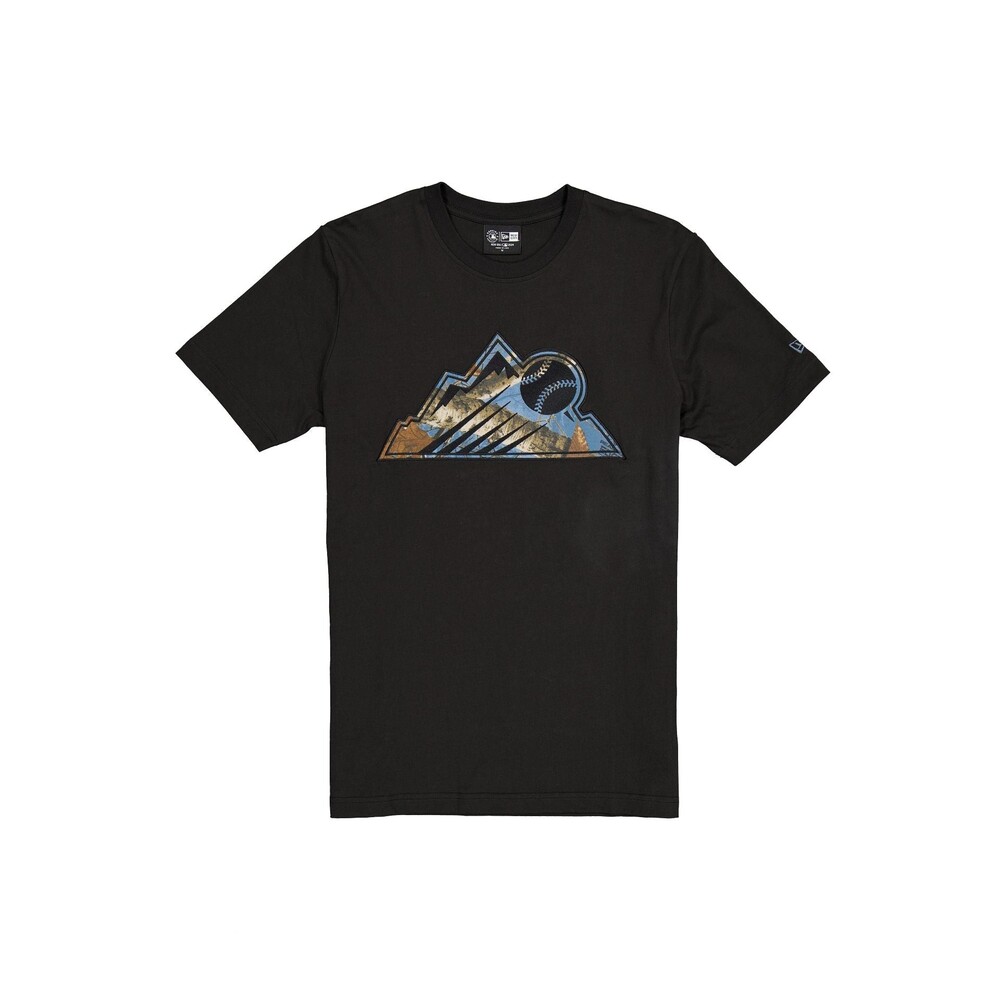 New Era Colorado Rockies Black Realtree T-Shirt - Size XL